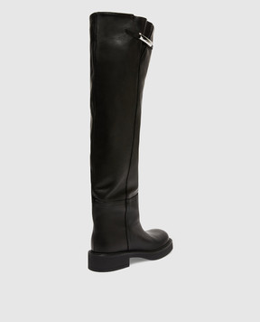 Max & Co Gigi black leather boots GIGI