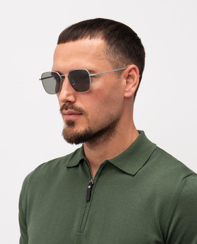 Bottega Veneta Grey titanium sunglasses 841398VIGA0
