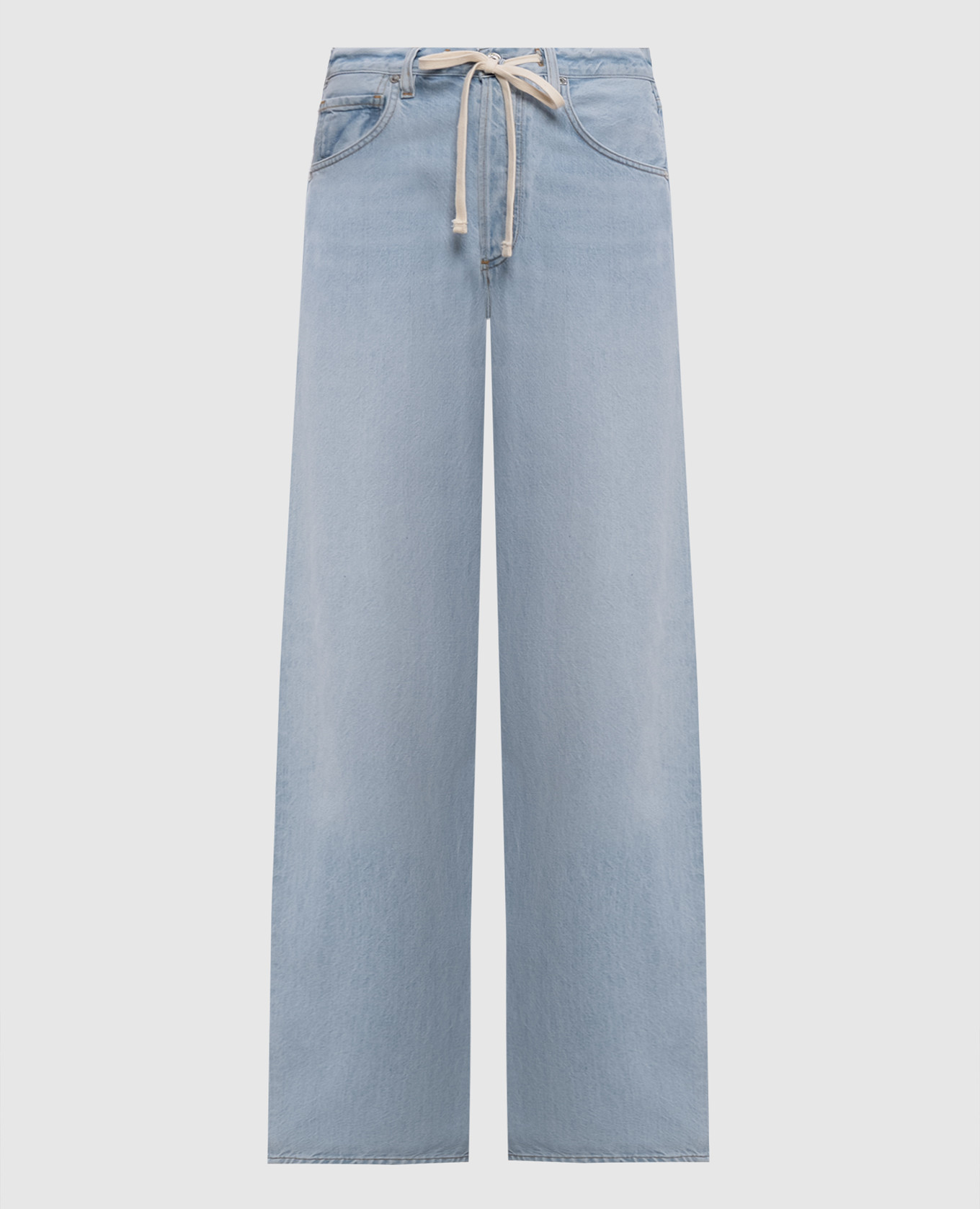 Blue jeans with logo patch CITIZENS OF HUMANITY