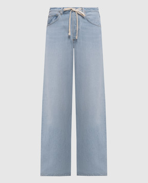 CITIZENS OF HUMANITY Blue jeans with logo patch 20693028