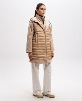 Stilnology Anna beige down jacket ANNA