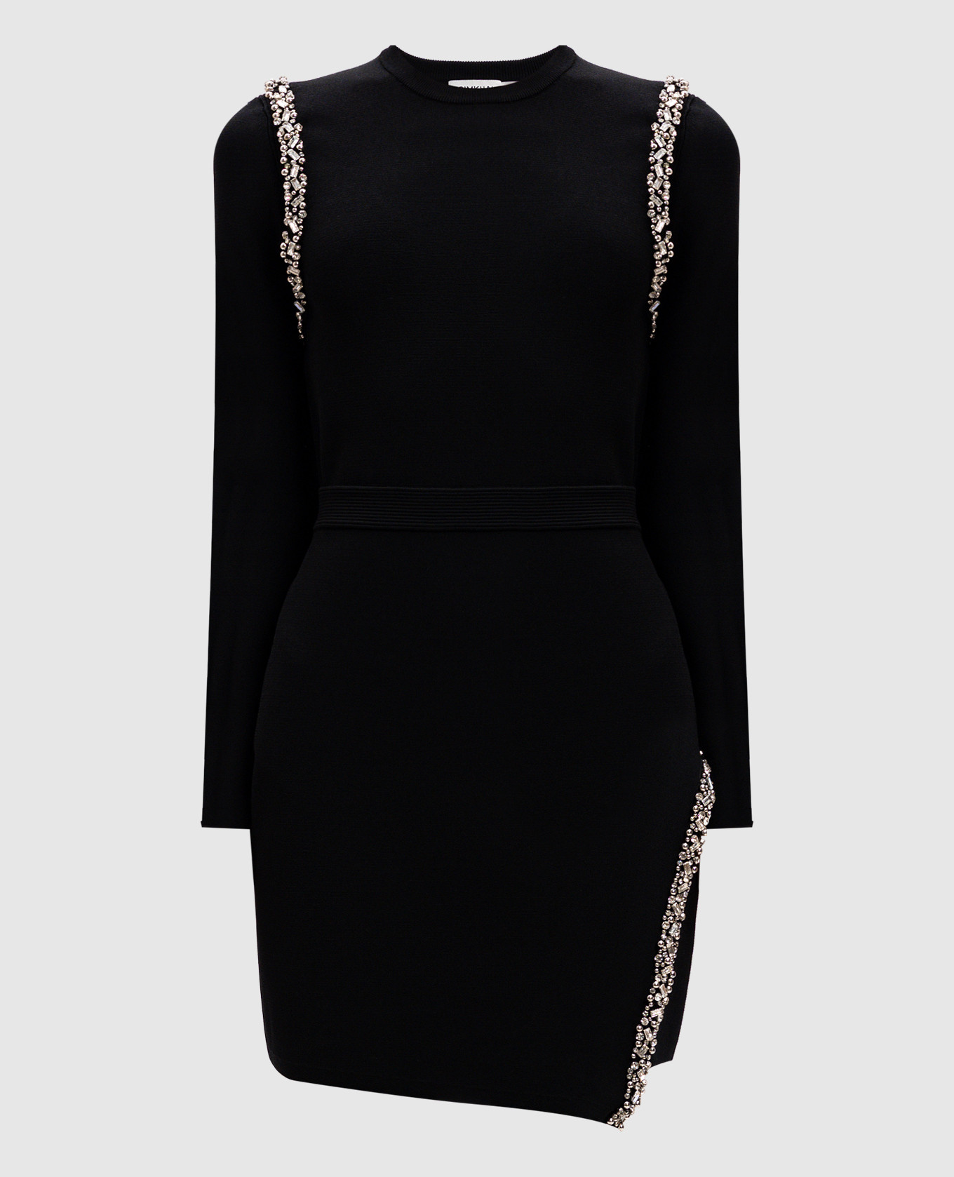 

Nyx Black Midi Dress With Crystals Simkhai