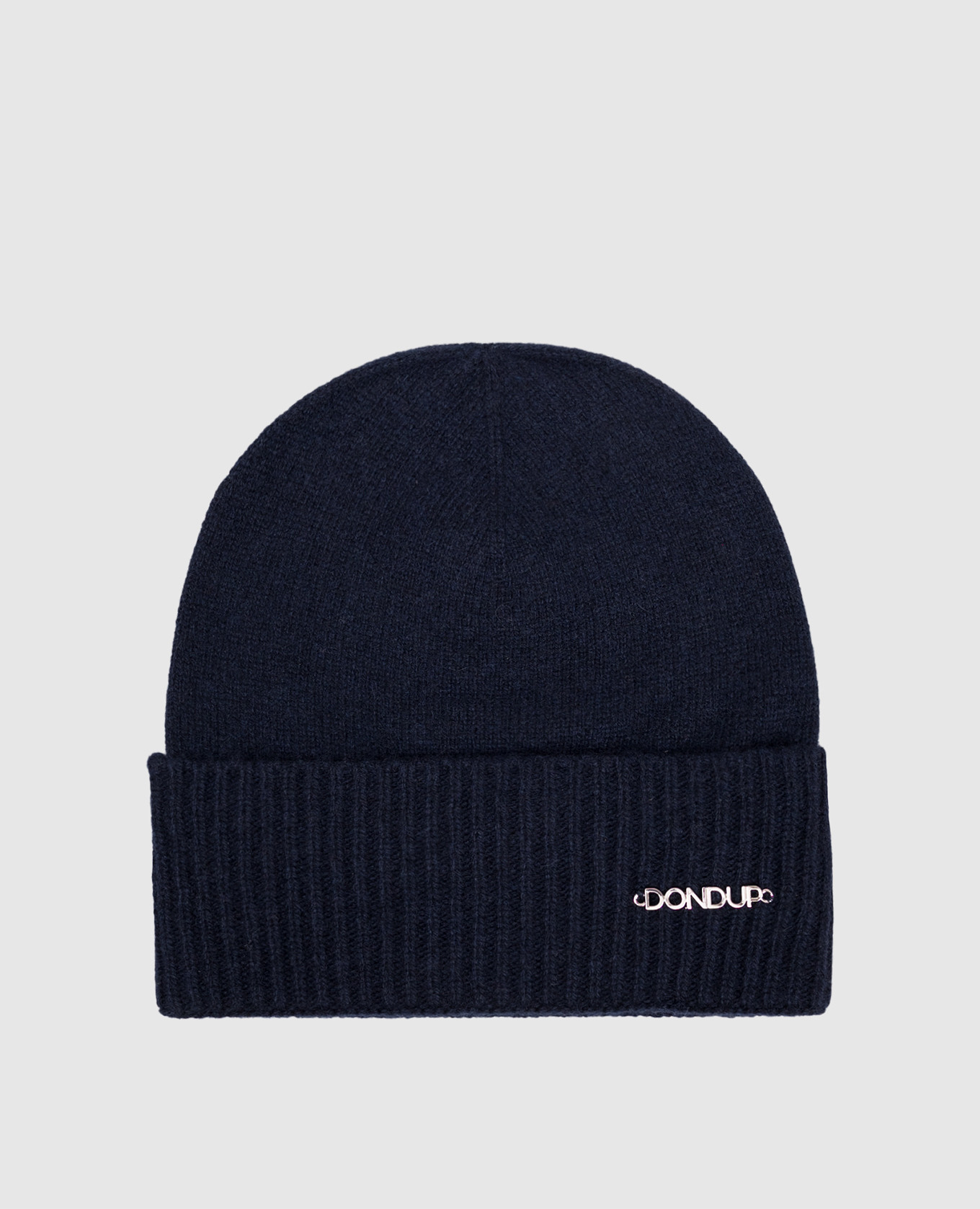 Blue cashmere and wool hat Dondup