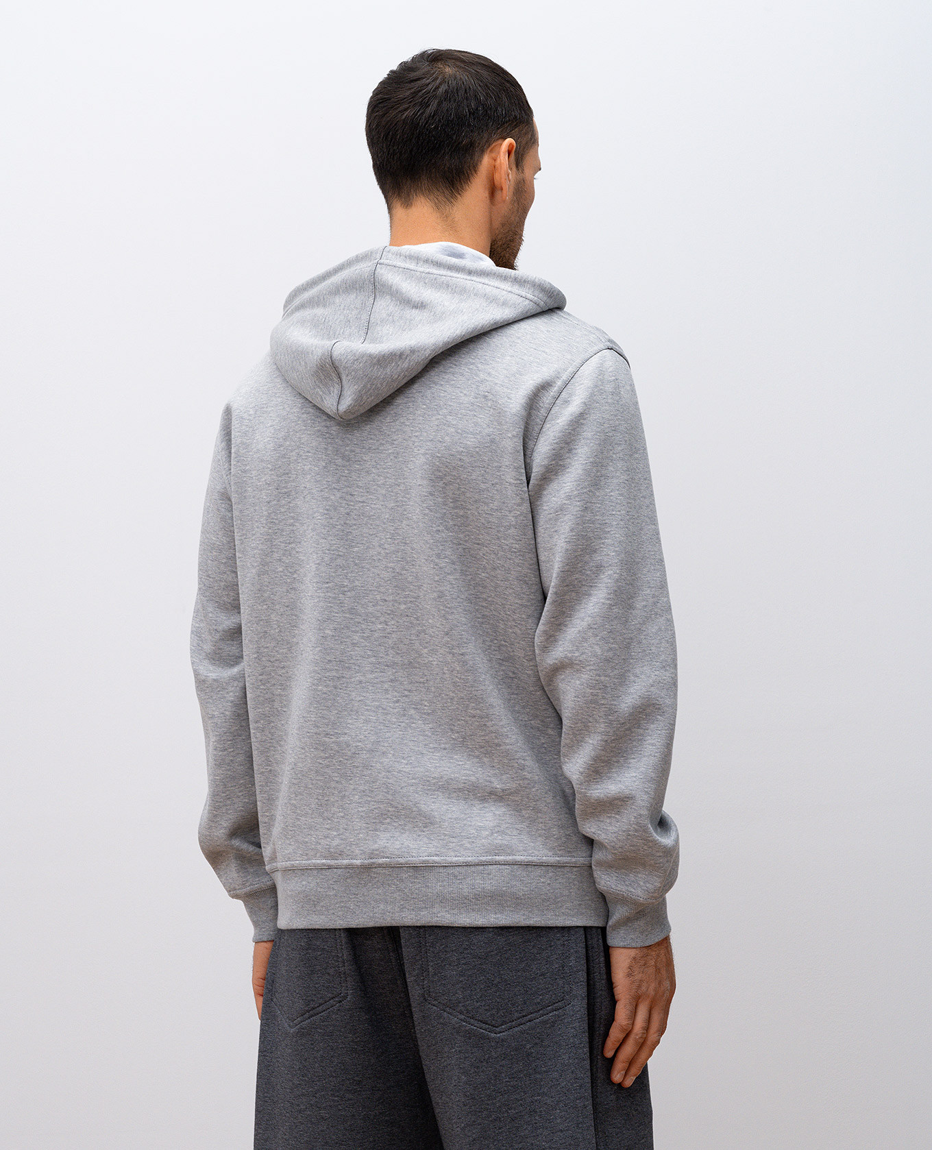 

Grey melange sports jacket Brunello Cucinelli