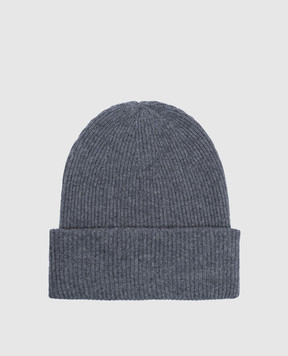LISA YANG Gray Stockholm cashmere hat 402091