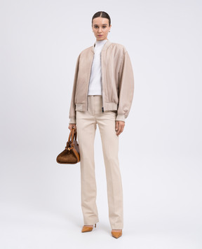 Simonetta Ravizza Lucy bomber-style sheepskin coat F05JA358H21L