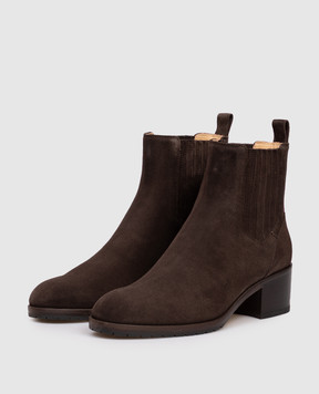 Doucal's Brown suede ankle boots DD8834ROXAUF252