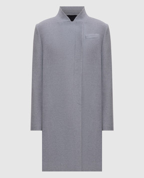 Brunello Cucinelli Gray wool and cashmere coat ME4179124