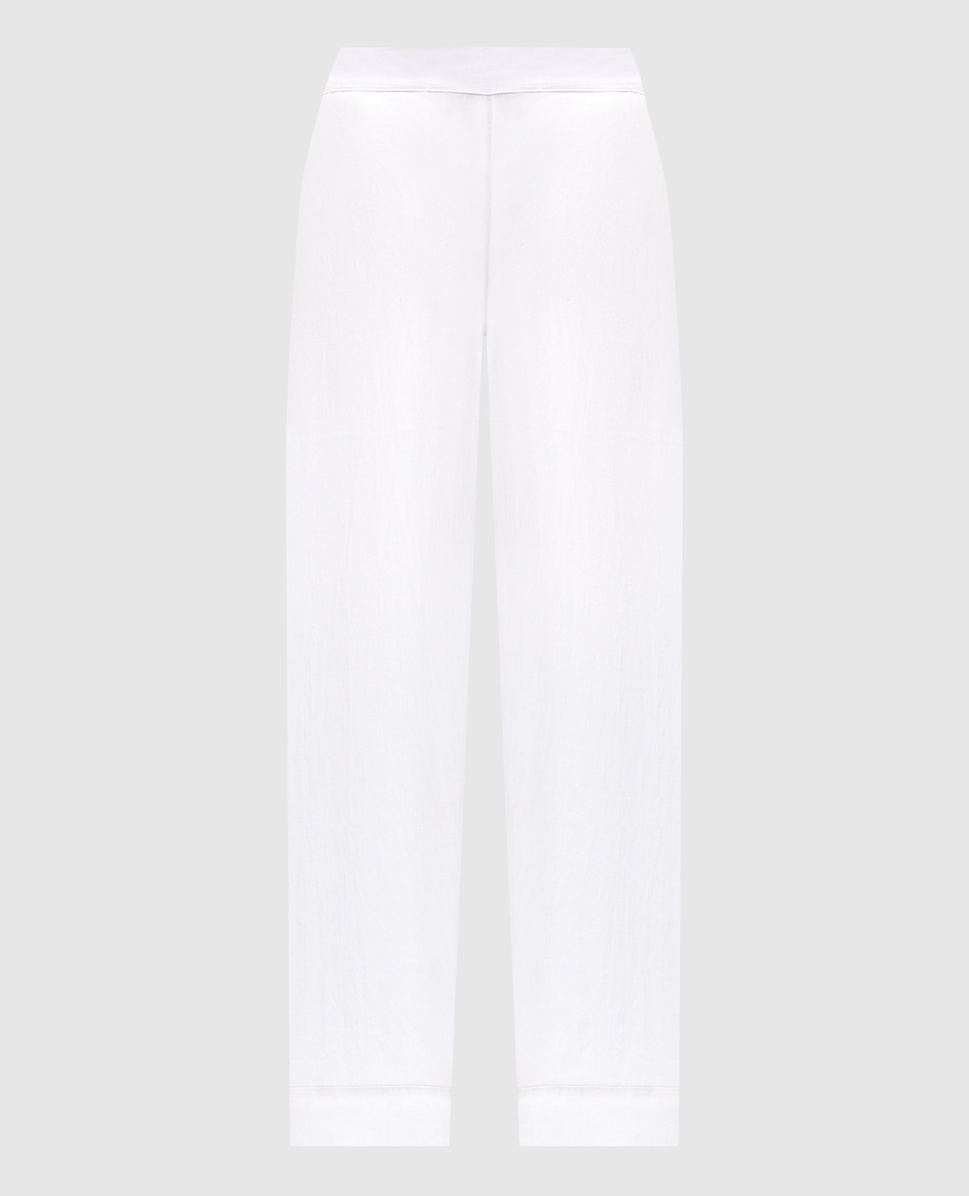 

White linen pants Asceno