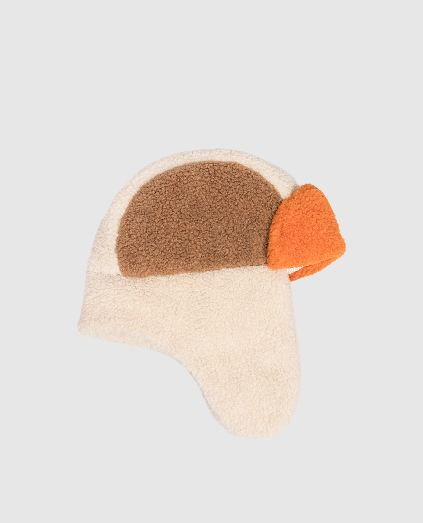 

Children's beige earflap hat with DG monogram embroidery Dolce&Gabbana