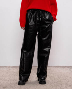 PROENZA SCHOULER Magnus black leather pants WL2546241LR262