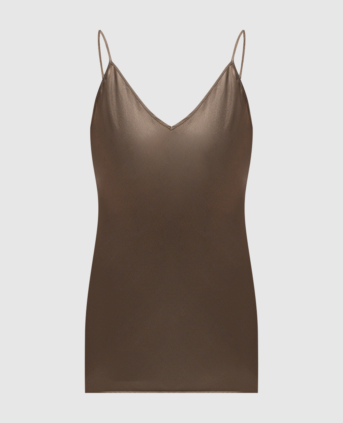 

LUCCA khaki silk top Max Mara, Хаки