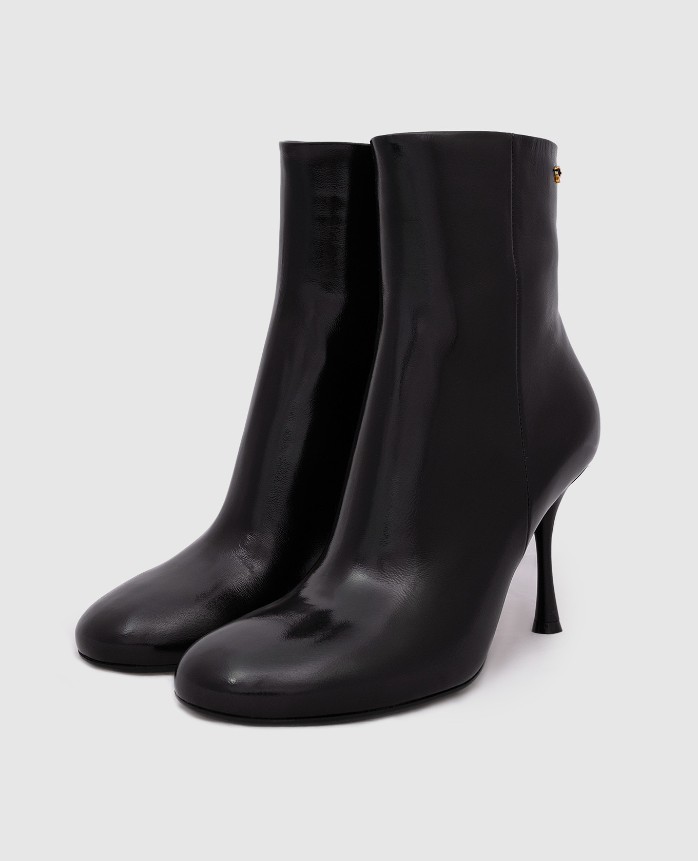 

Black patent leather ankle boots CARLA BOOTIE Gianvito Rossi