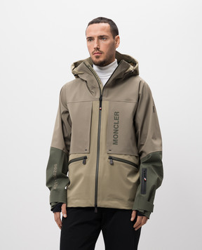 Moncler Grenoble Fussen green ski jacket J20971A00017M4286