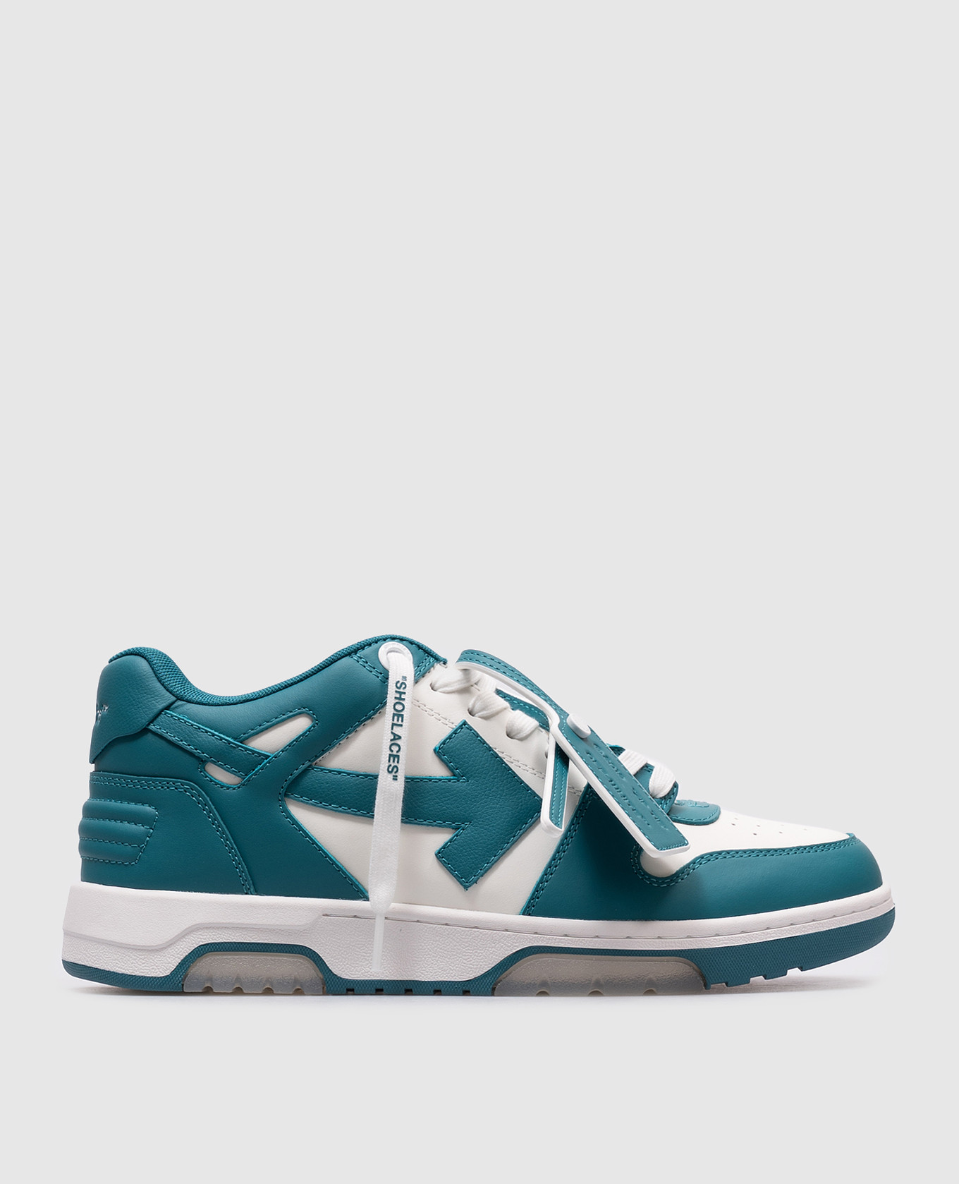 

Green leather sneakers Out of Office Off-White
