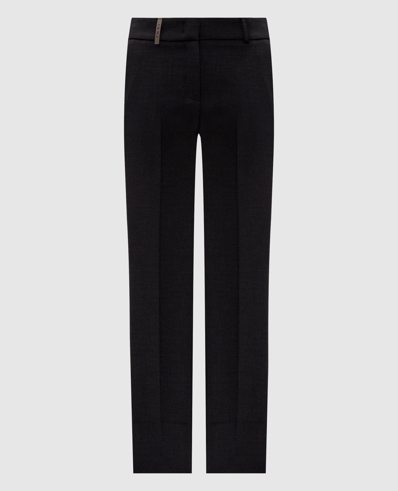 

Gray pants with brand patch Peserico, Grey