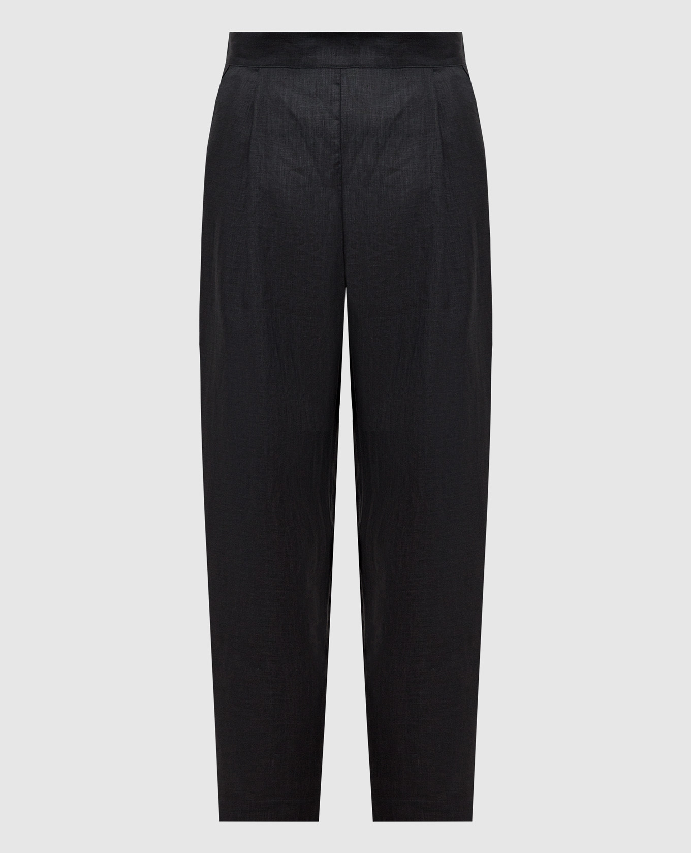 

Andon black linen pants Asceno