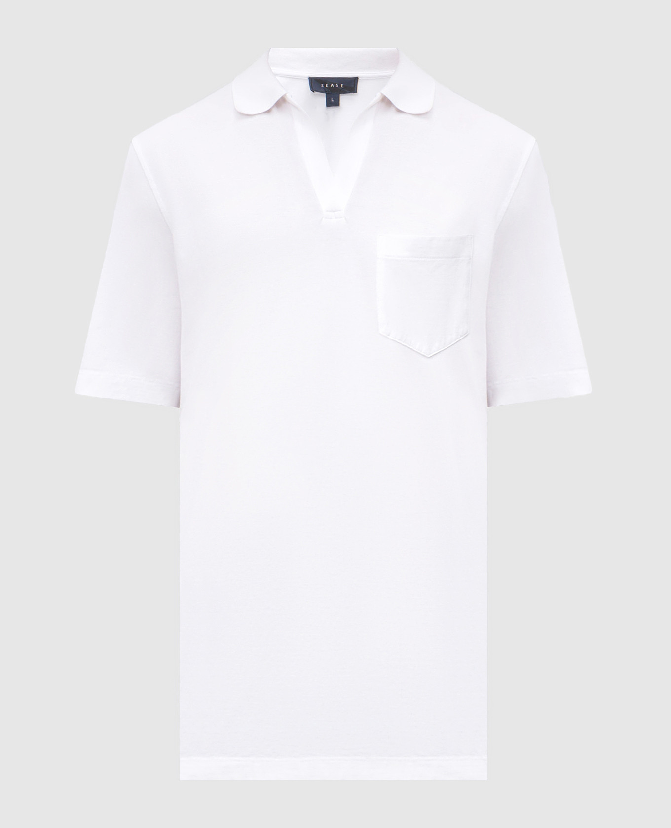 White Crew Polo Sease