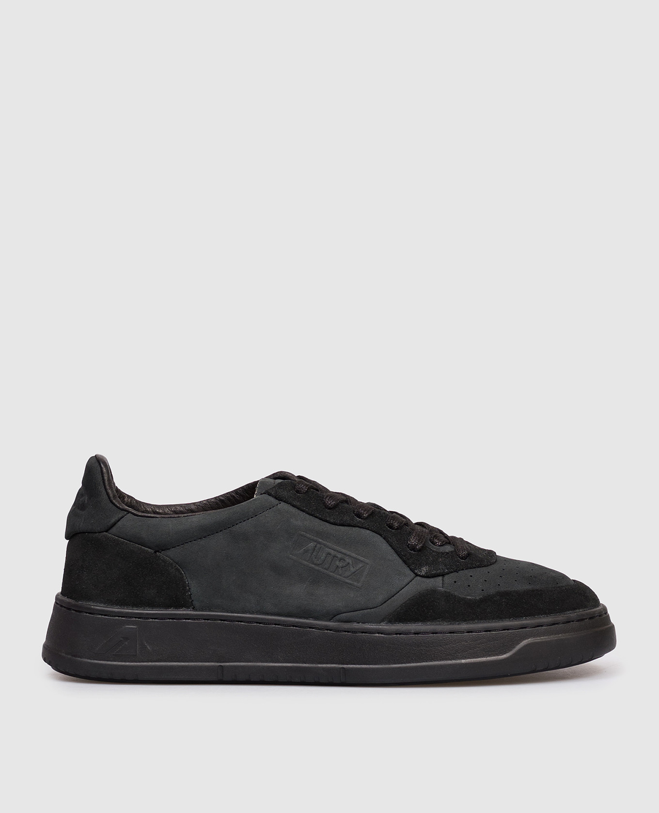 Black MEDALIST nubuck sneakers AUTRY