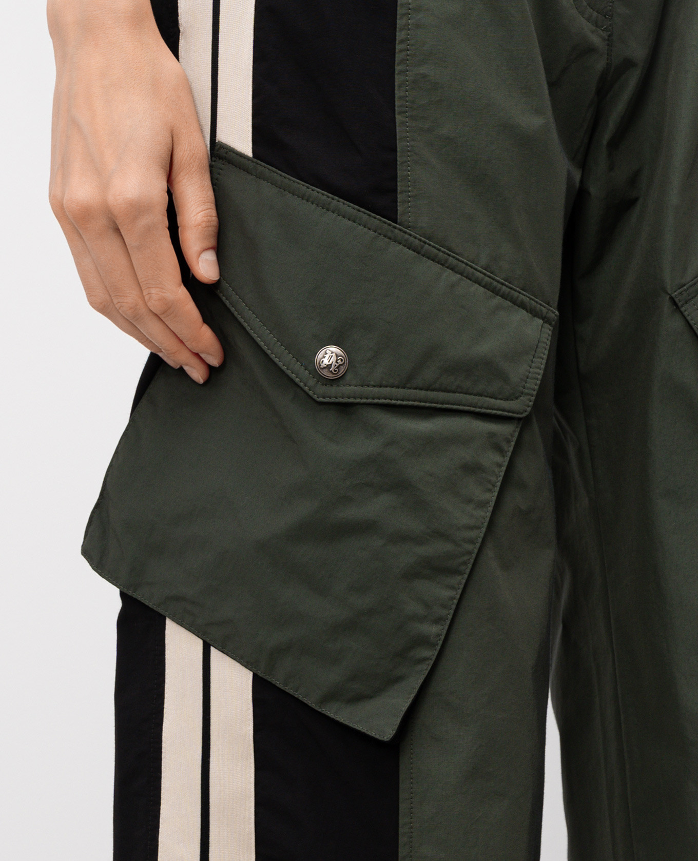 

Sweatpants with logo Palm Angels, White