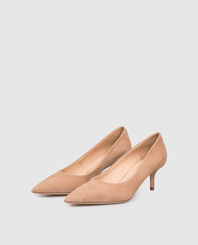 Babe Pay Pls Beige suede shoes 206604ZA