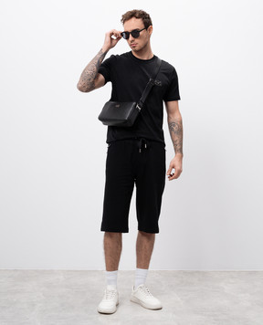 Dolce&Gabbana Black t-shirt with logo G8PT1TG7F2I