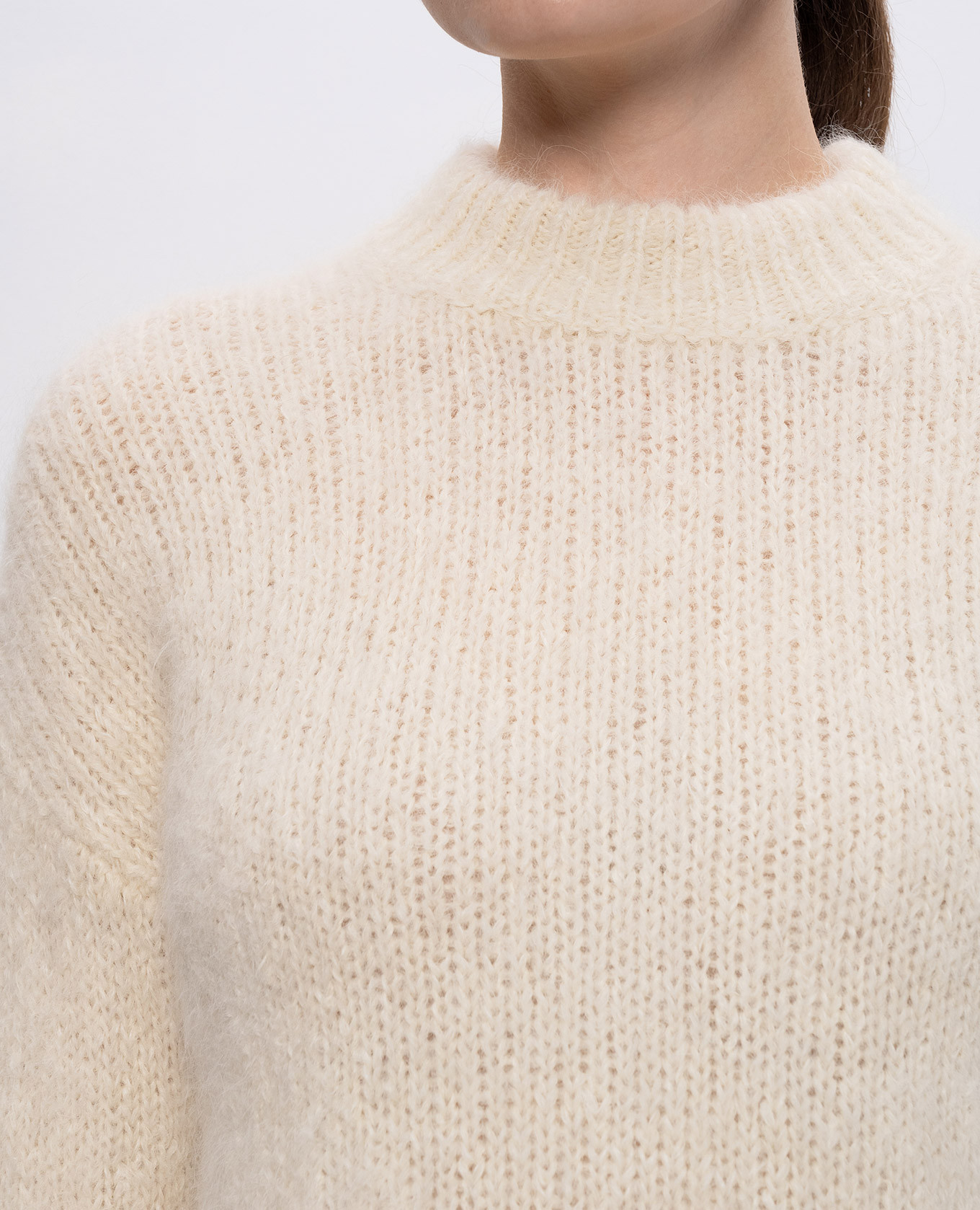 

Beige alpaca wool sweater Peserico