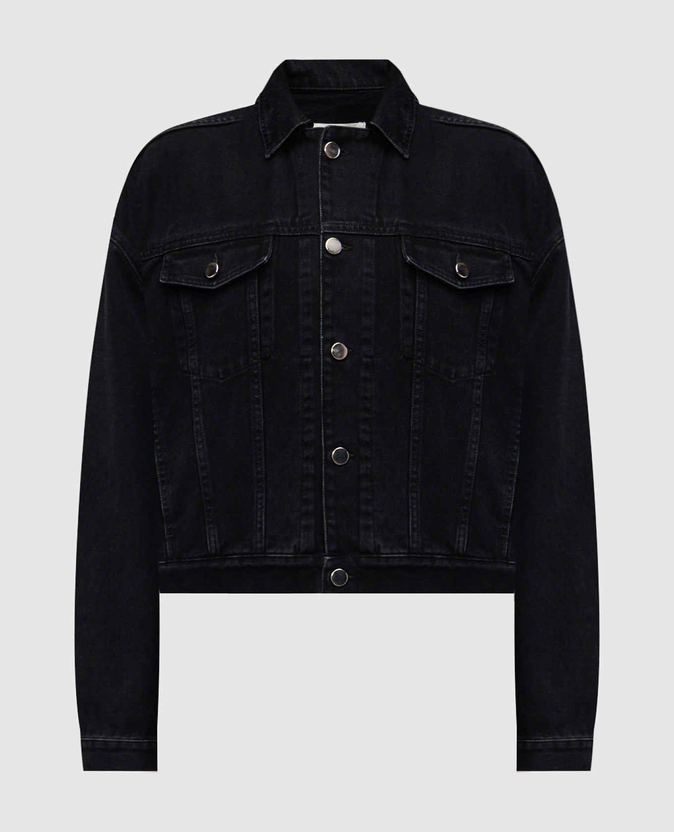 Black denim jacket DAVE Lou Lou Studio
