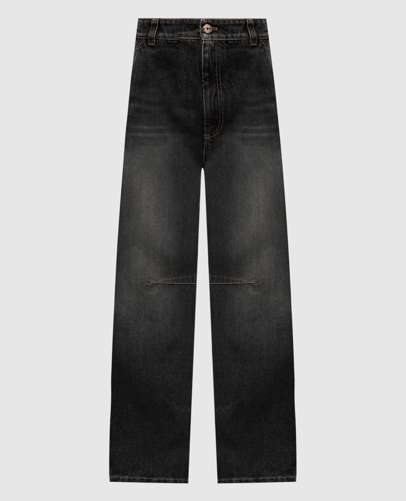 

Gray jeans with a worn effect Brunello Cucinelli, Grey