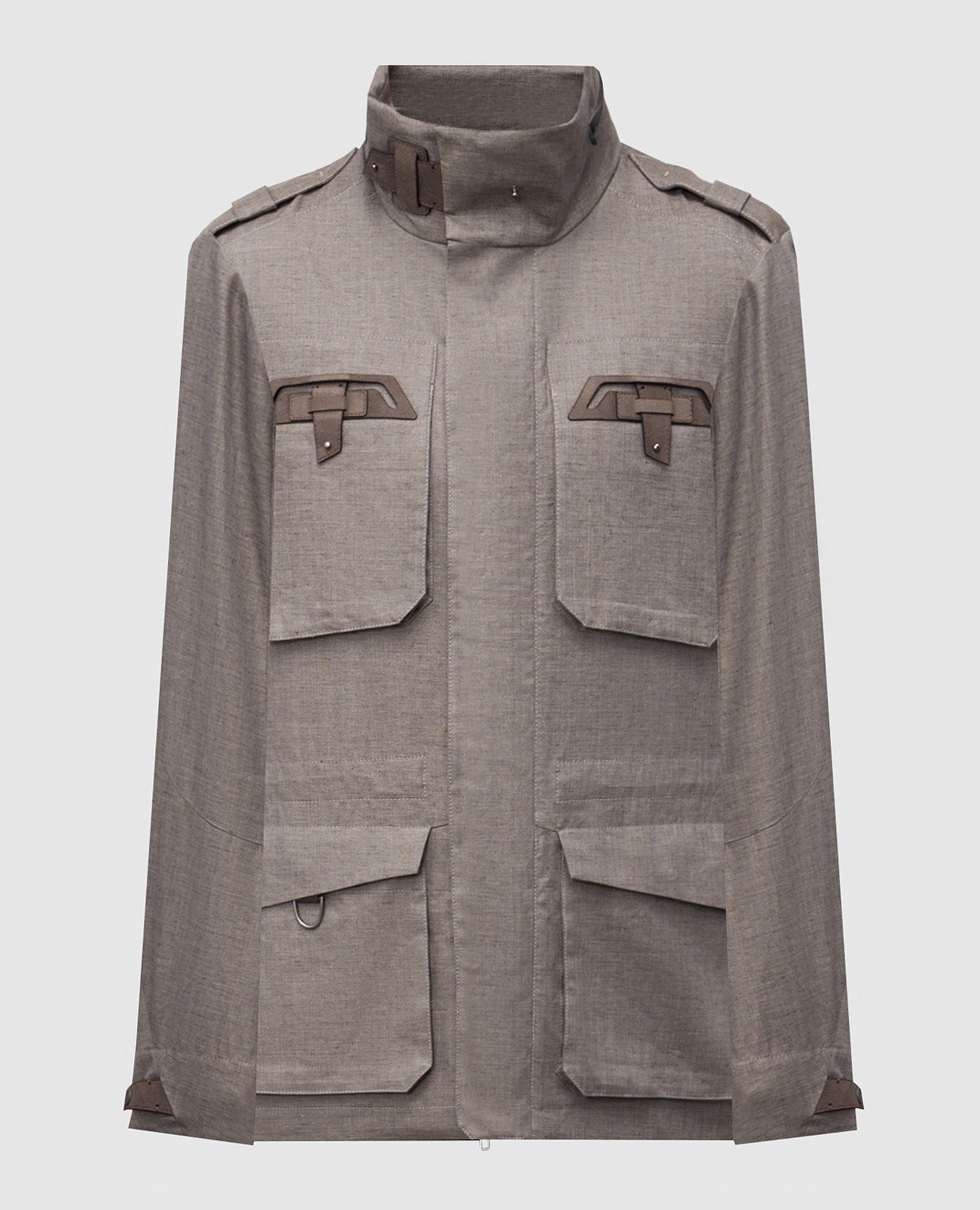 

Brown linen jacket Sease
