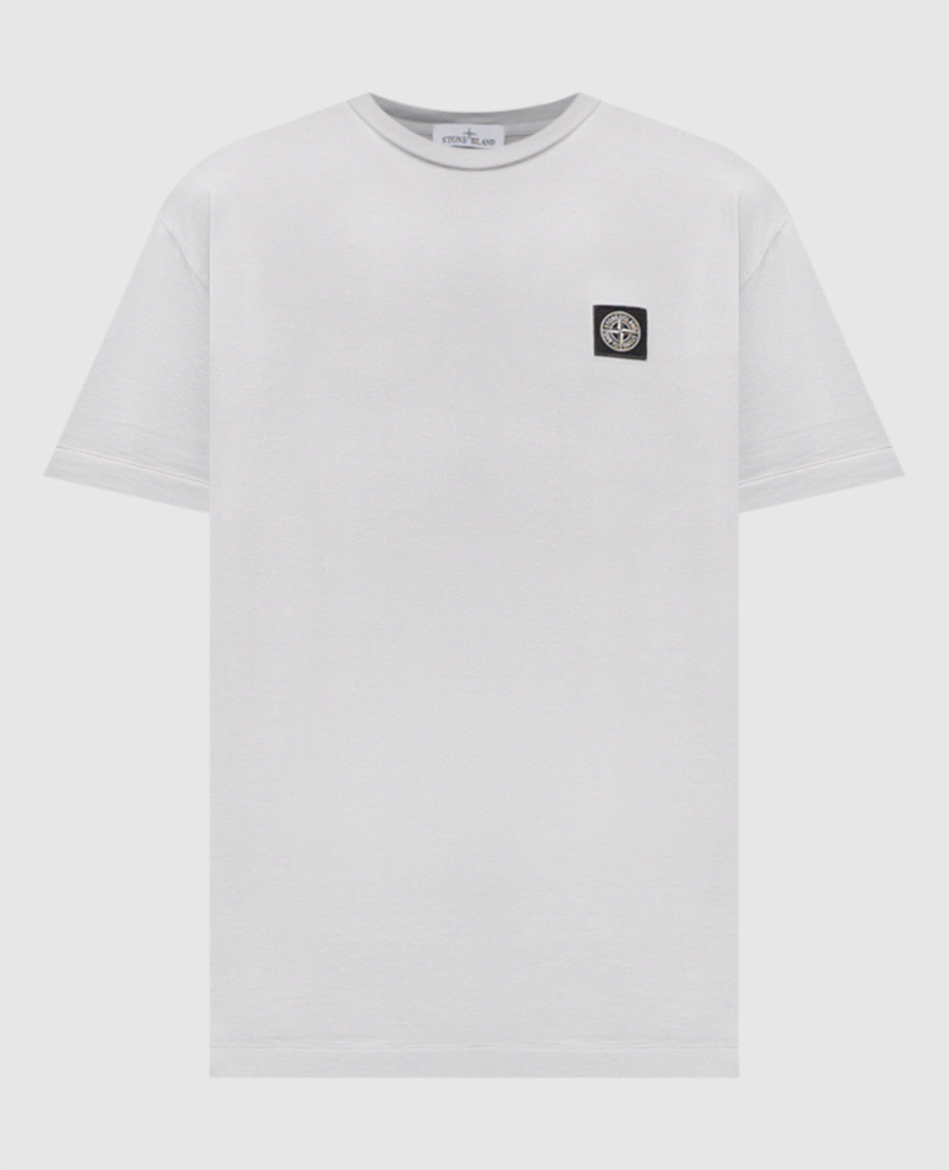 

Grey T-shirt with logo Stone Island