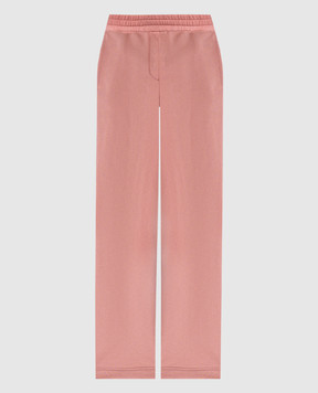 Dolce&Gabbana Pink sweatpants with logo FTC91ZGDCX6