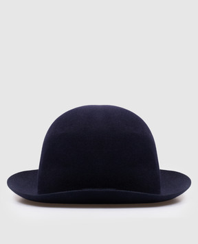 Borsalino ALESSANDRIA blue hat made of wool 390330m