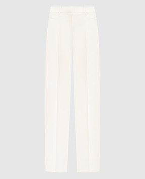 Tom Ford White high-rise pants PAW558FAX1402