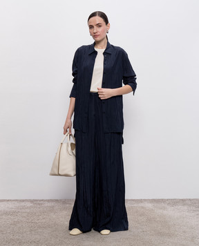 JOSEPH White ribbed top JF009042