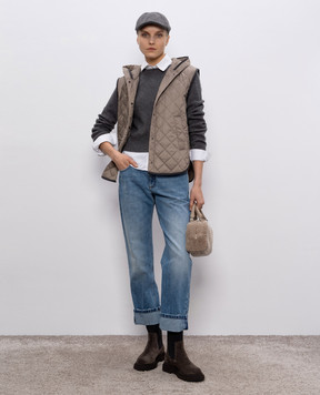 Brunello Cucinelli Gray cashmere jumper M12216300P
