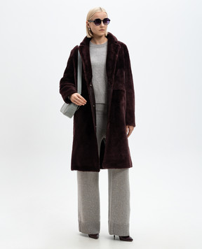 Yves Salomon Two-sided sheepskin coat 21WYM60504MESI