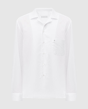 Stefano Ricci White shirt with linen MC007720R2953