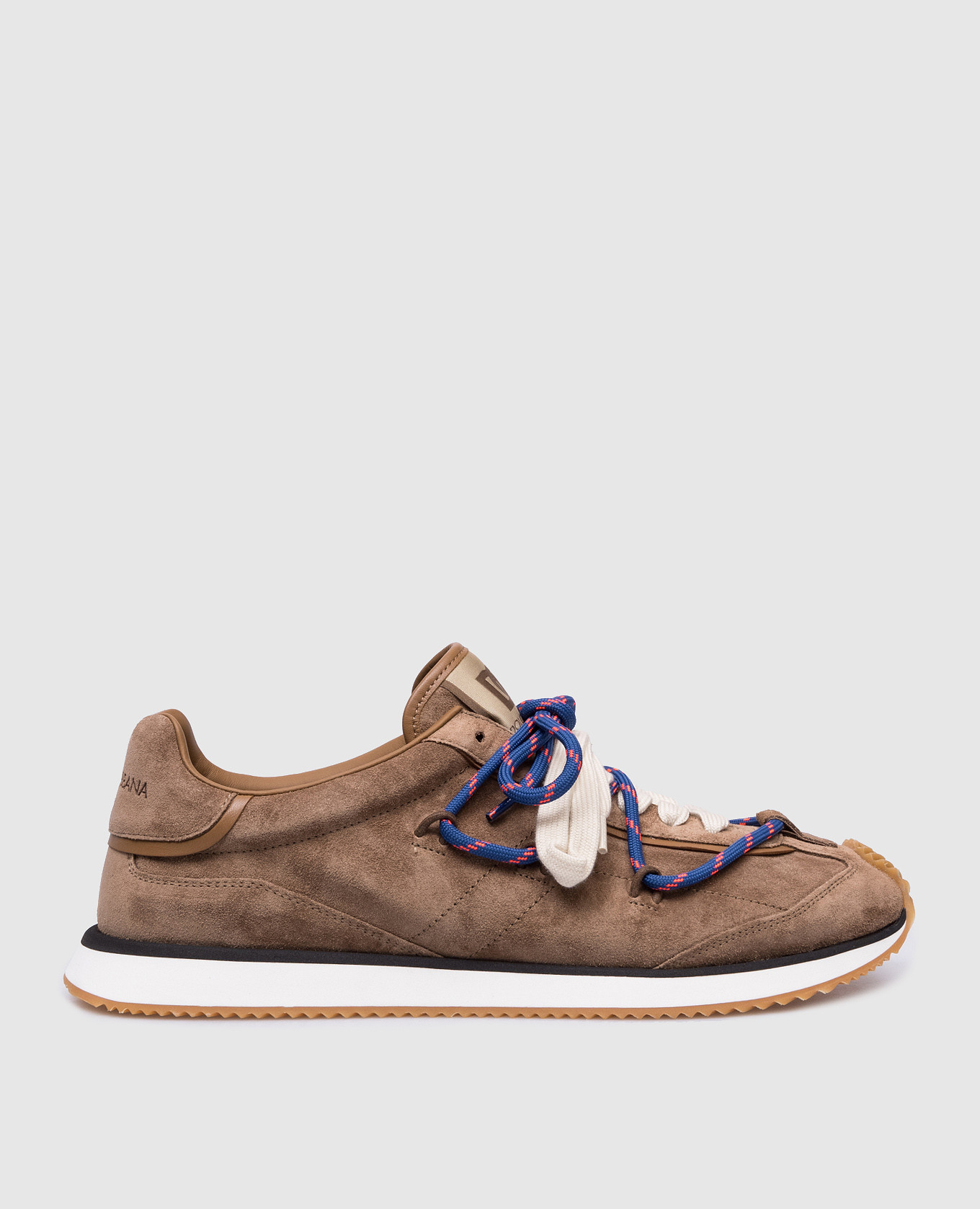 

DG Runner Brown Suede Trainers Dolce&Gabbana