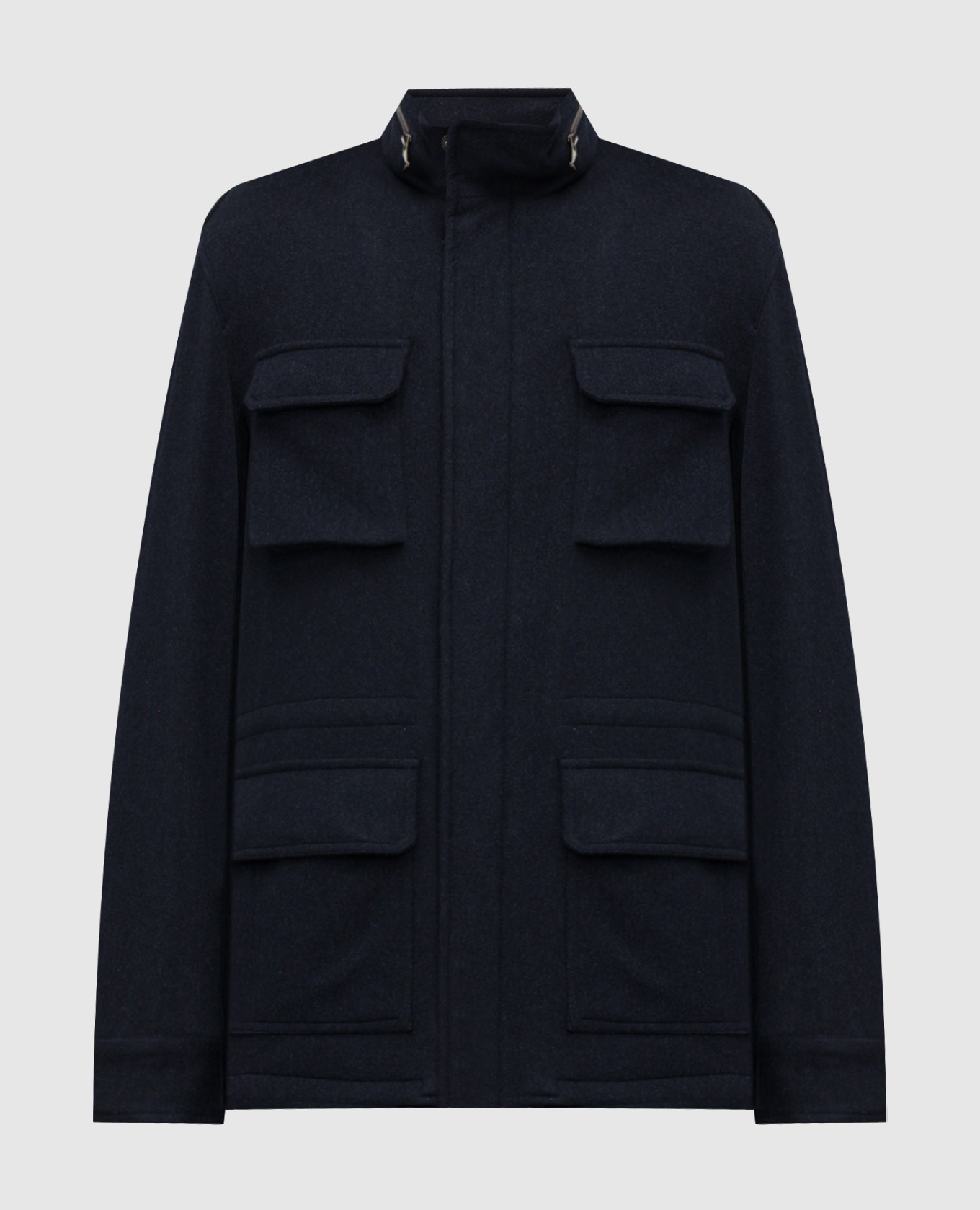 

Blue cashmere jacket ISAIA