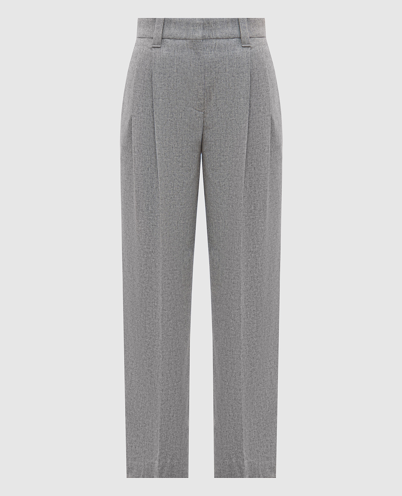 

Gray pants made of wool and cashmere Brunello Cucinelli, Grey