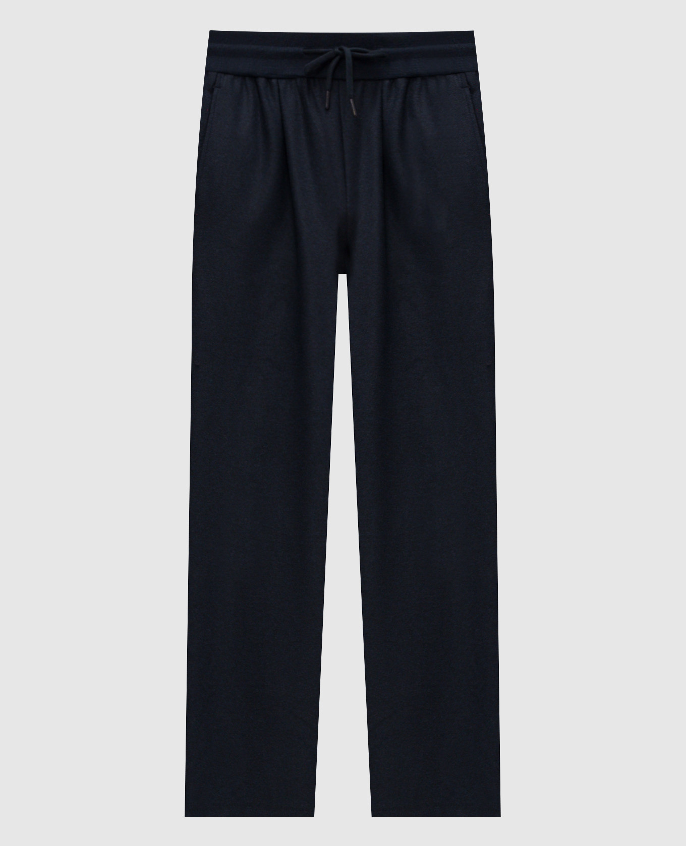 Blue pants with wool Herno