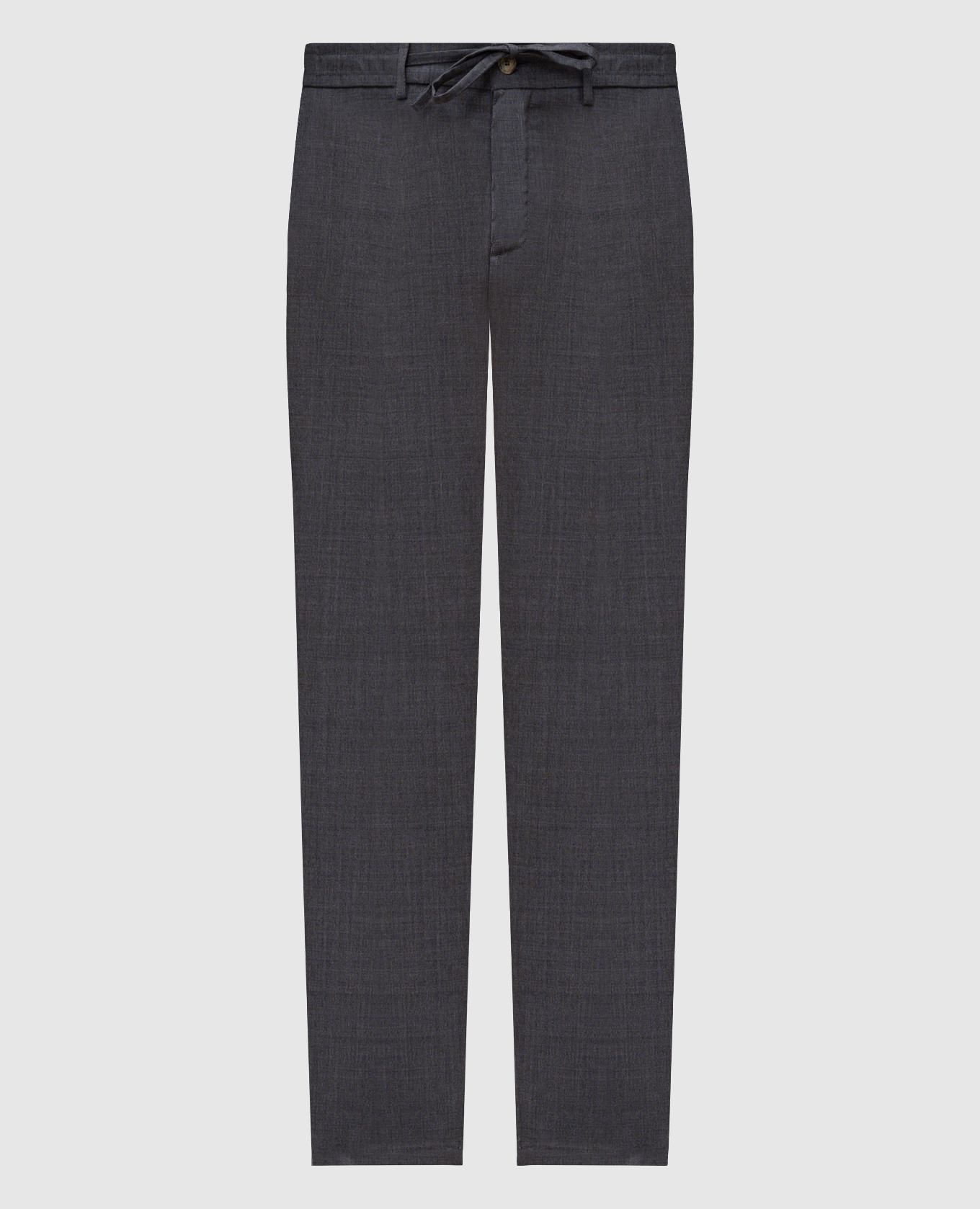 Gray wool pants Canali