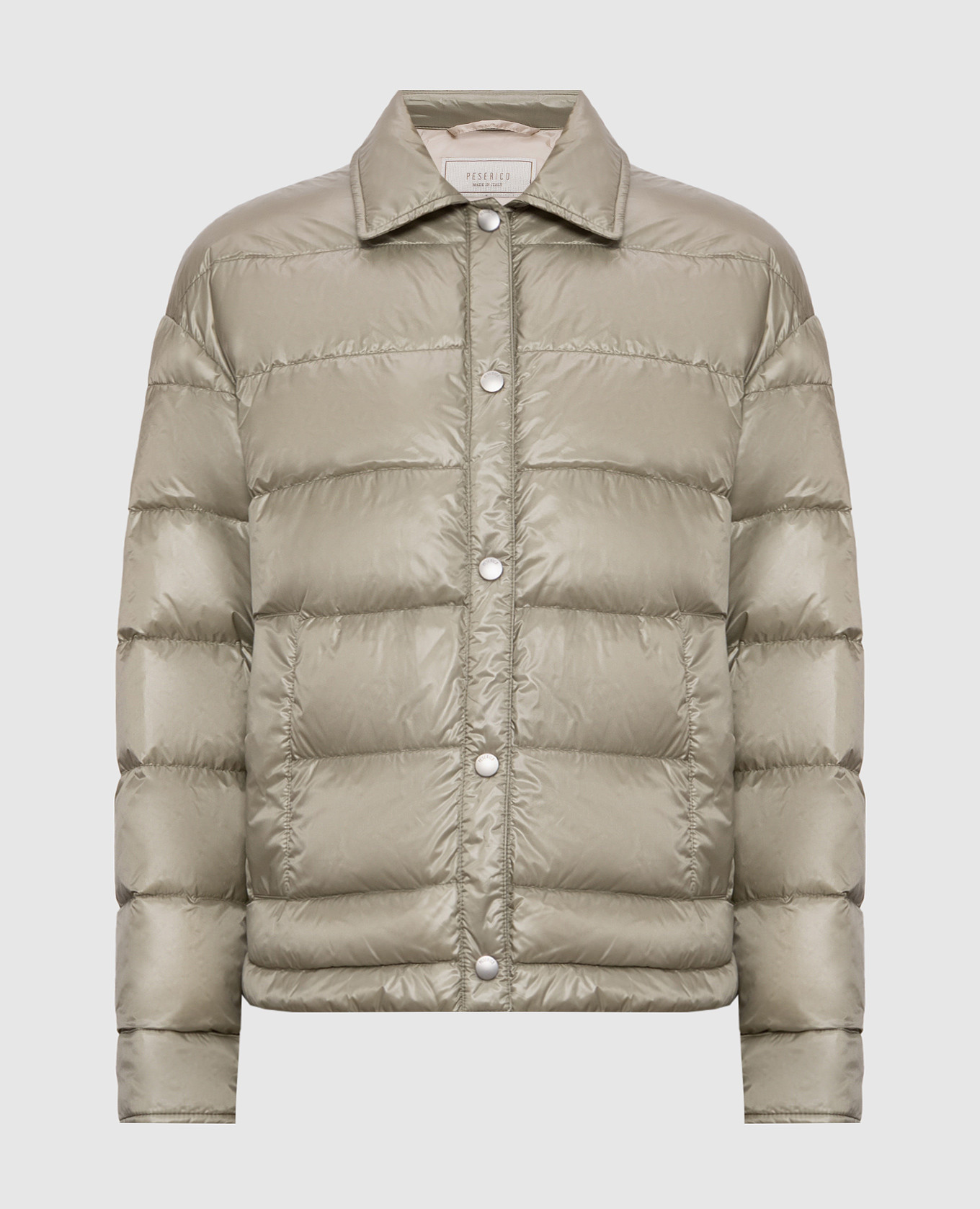 Green down jacket Peserico