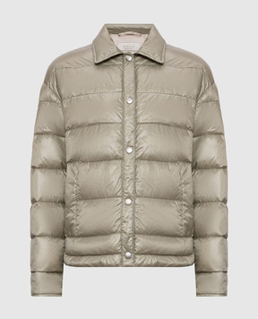 Peserico Green down jacket A2409102200