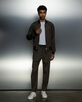 Tom Ford Khaki bomber jacket OBS028FMA003S24