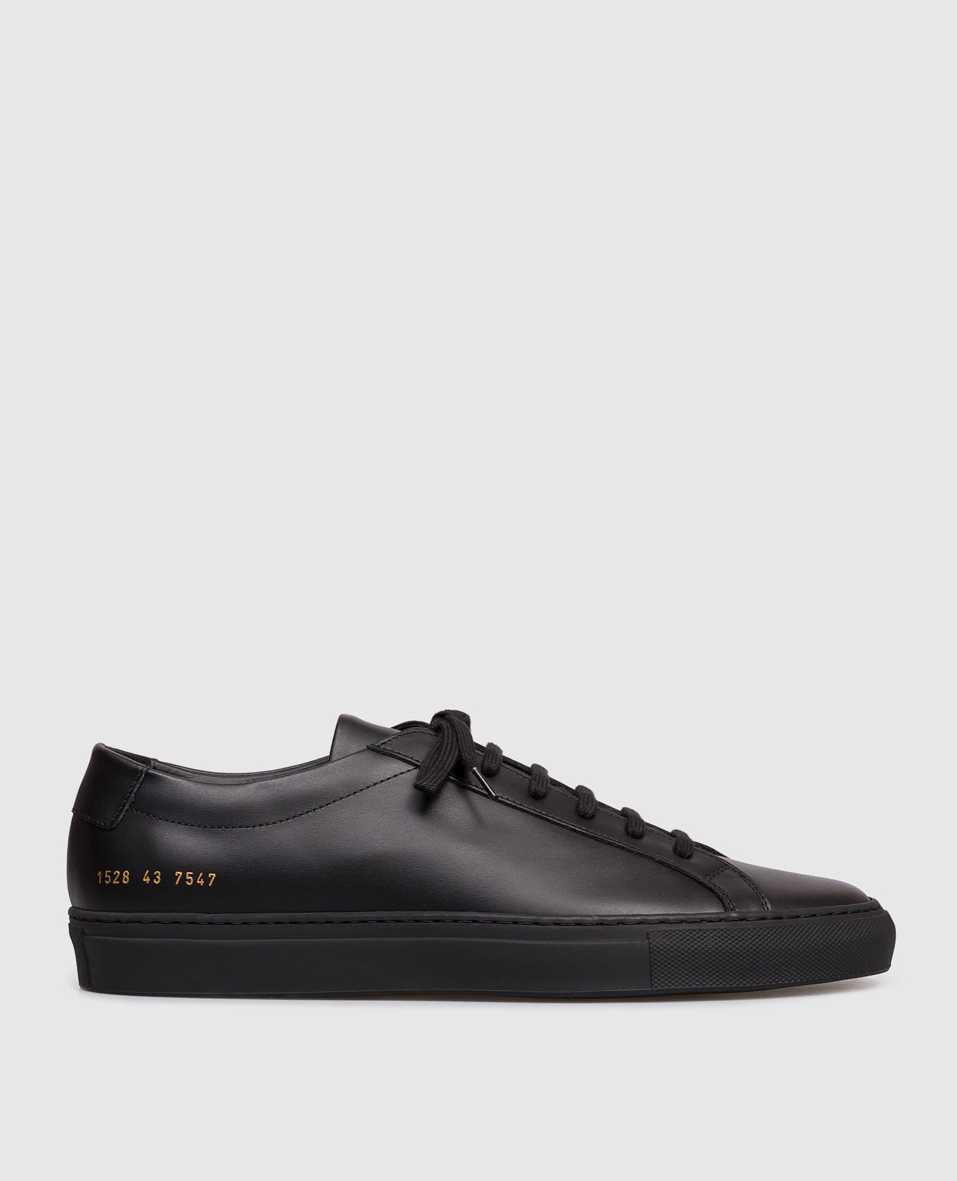 Achilles black leather sneakers Common Project