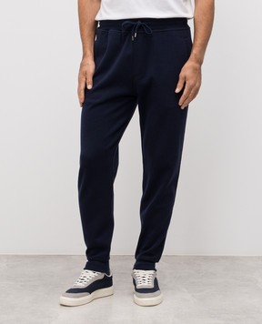 Brunello Cucinelli Blue cashmere joggers MM8323233G