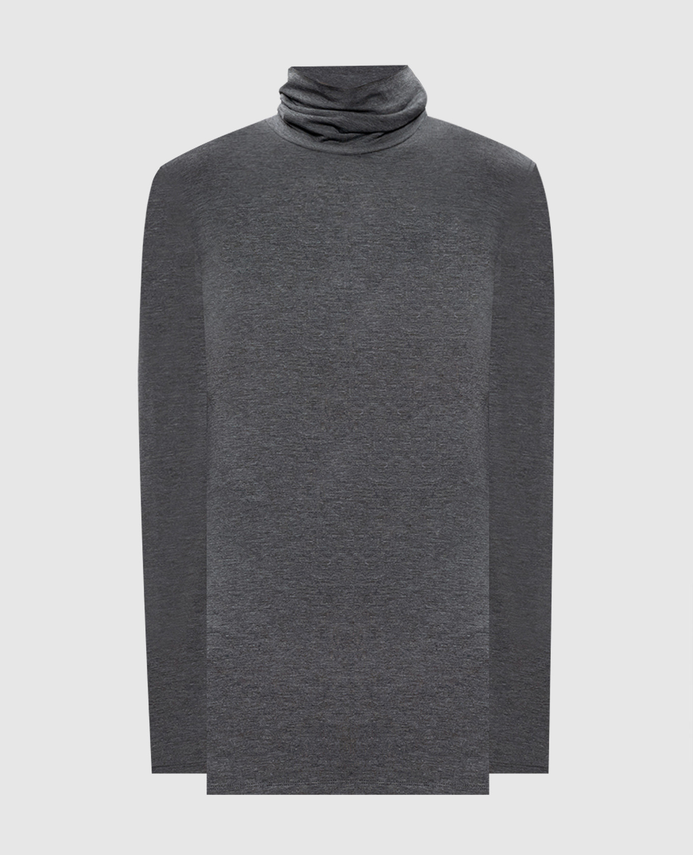 

Gray golf with logo embroidery Twinset, Grey