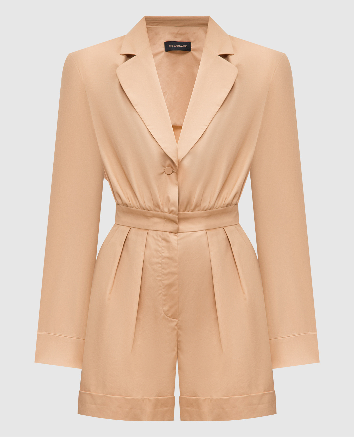 Rina beige jumpsuit the andamane